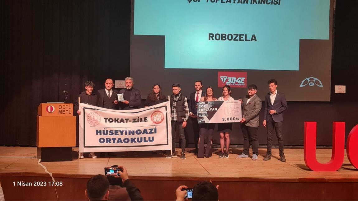 19. Uluslararası ODTÜ Robot Yarışmasında Türkiye 2. si Olduk.
